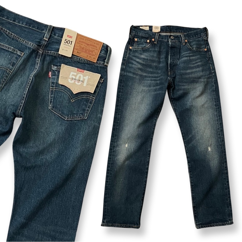 LEVI’S® PREMIUM 501® ORIGINAL JEANS - Picture 8 of 16
